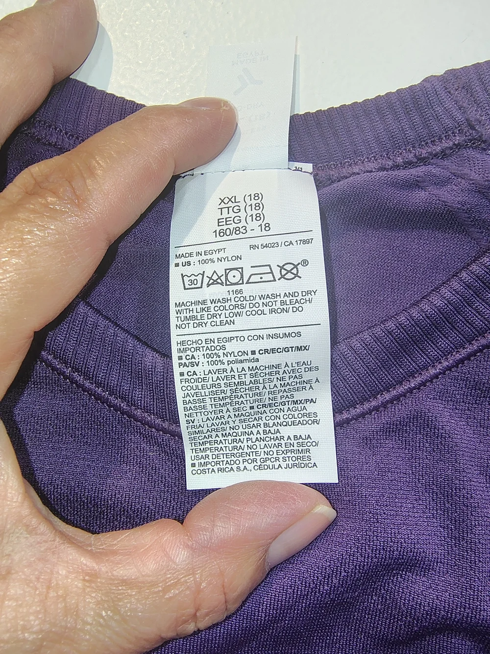 Old Navy Purple Long Sleeve Kids Tee
